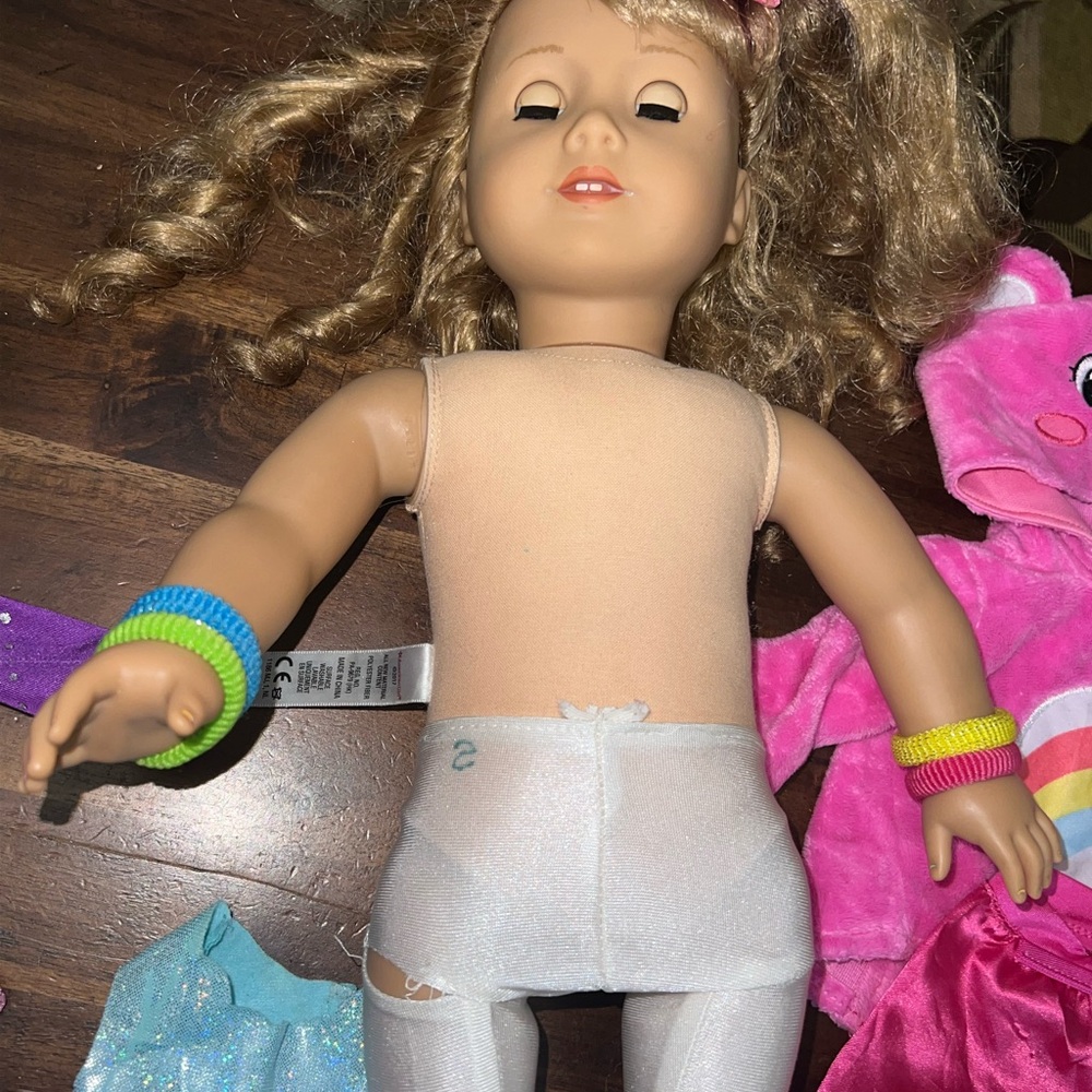 American Girl Courtney Doll 80s, Messy Hair - Picture 9 of 16
